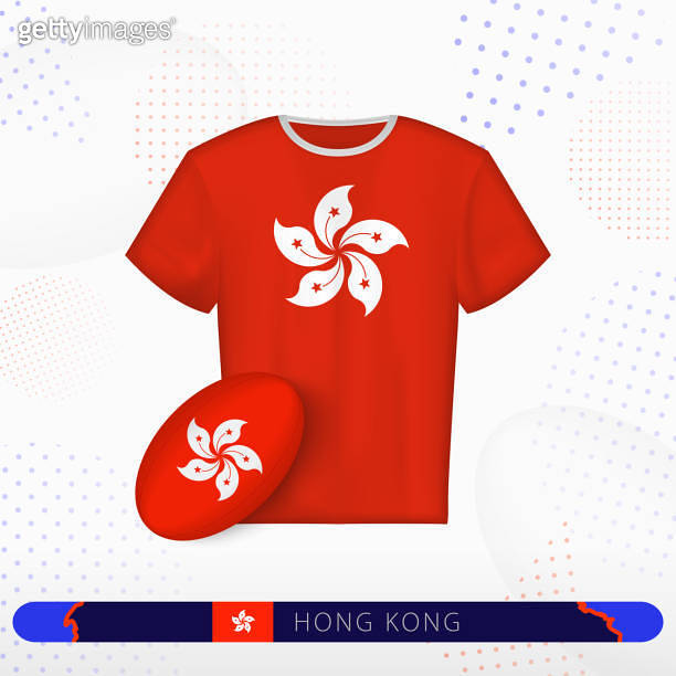 T-shirt Vintage Rugby Hong Kong Sevens 1992 – Taille L, Coupe Boxy, Occasion Très Bon état