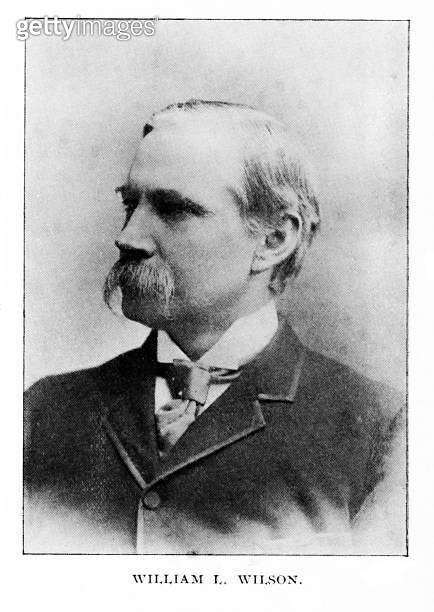 William Lyne Wilson Profile Photo Portrait, US Congressman from West