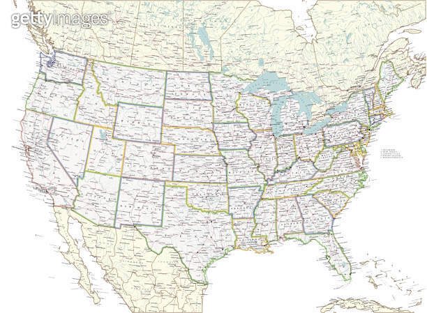 United States of America political - 2154238704 