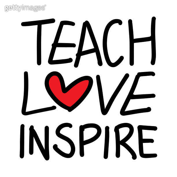 Teach Love Inspire Inspirational Quote Sticker - 2 Pack Clear Vinyl Decals For Laptop, Phone, Water Bottle - View #5