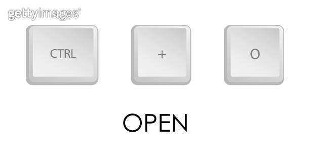 Open key combination. Keyboard shortcut for quickly executing command ...
