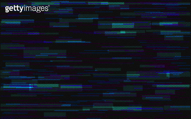 Glitch error screen. Cyberpunk video distortion. Futuristic noise ...
