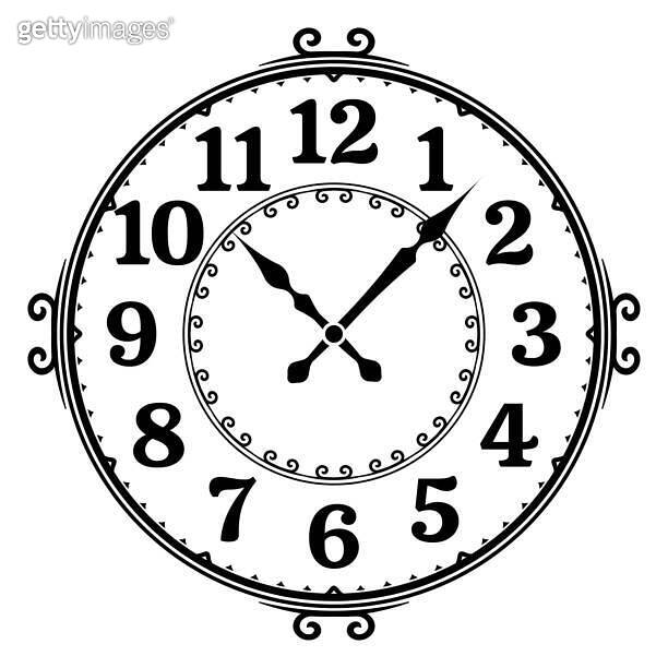 Vintage Clock Face Old Watch With Retro Numbers Antique Clock face vintage-clock-face-old-watch-with-retro-numbers-antique-clock-face