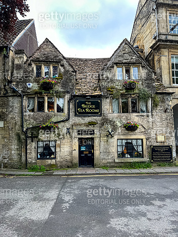 The Bridge Tea Rooms in Bradford-on-Avon in west Wiltshire, England ...