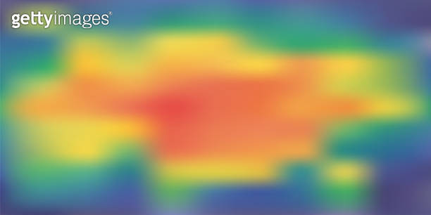 abstract background with a heat map. thermography. Vector illustration ...