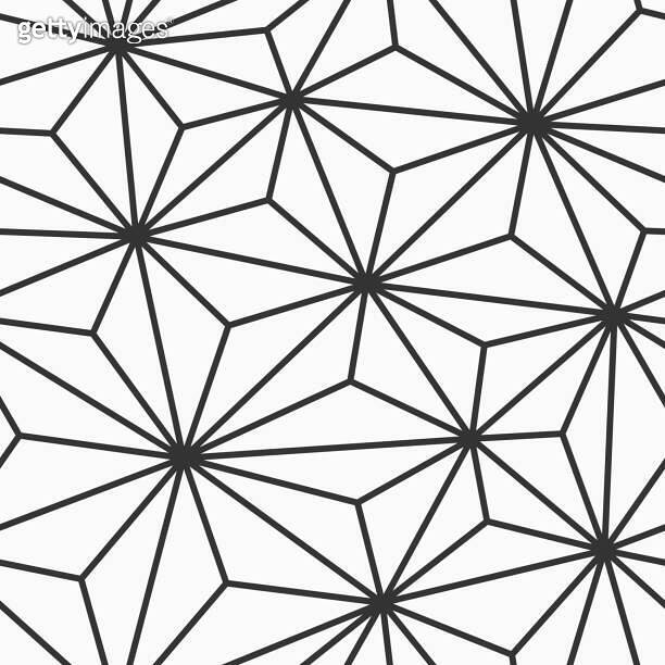 Abstract geometric low poly seamless vector pattern with triangles. 이미지 ...