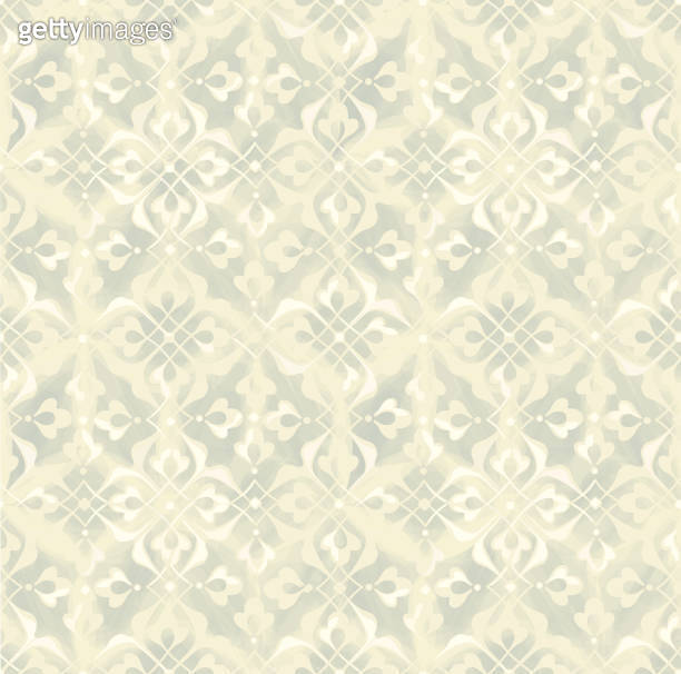 Seamless arabesque minimal abstract organic shapes pattern. Floral ...