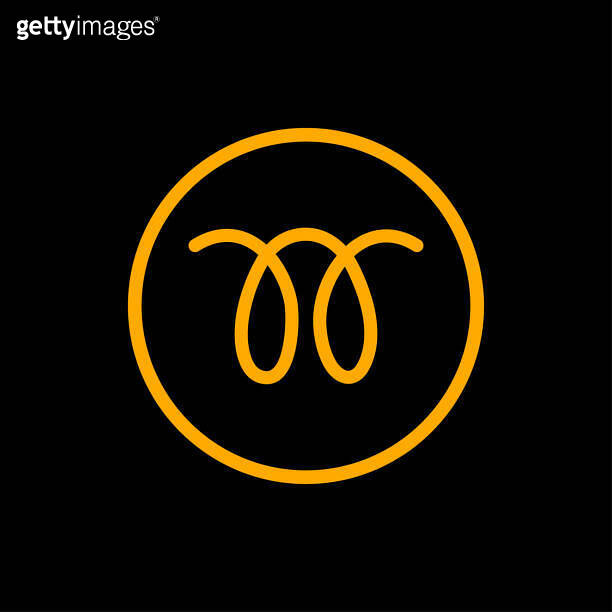 Glow plug diesel car heat engine warning sign icon. Car dashboard