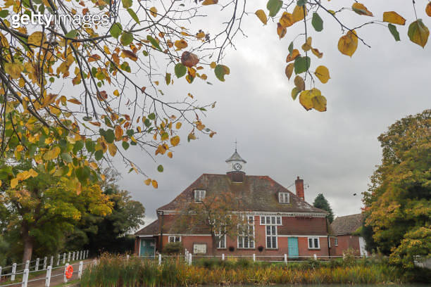Goudhurst Village Hall on Balcombes Hill in Kent, England 이미지 ...
