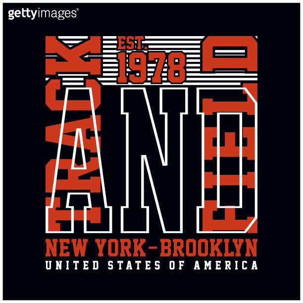 Vintage college athletic department vector illustration for tshirt